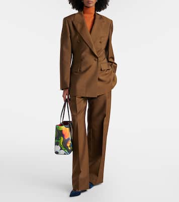 Cabata Small floral leather tote bag | Christian Louboutin