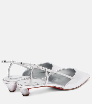 Salones destalonados Miss Z Slingina 25 de piel | Christian Louboutin