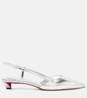 Salones destalonados Miss Z Slingina 25 de piel | Christian Louboutin