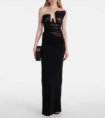 Robe Salacia mit Spitze | Christopher Esber