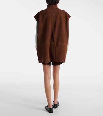 Turin oversized suede jacket | The Frankie Shop