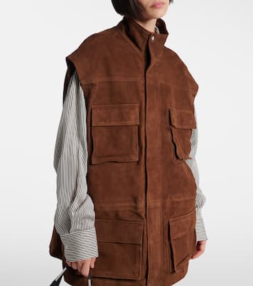 Turin oversized suede jacket | The Frankie Shop