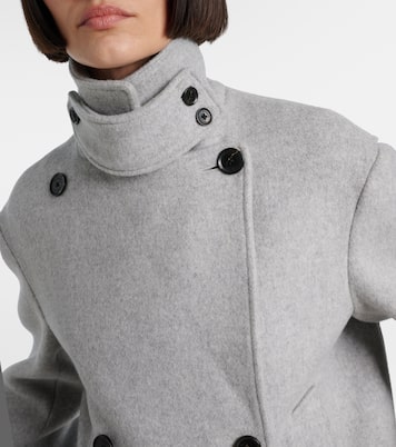 Double-breasted wool coat | Proenza Schouler