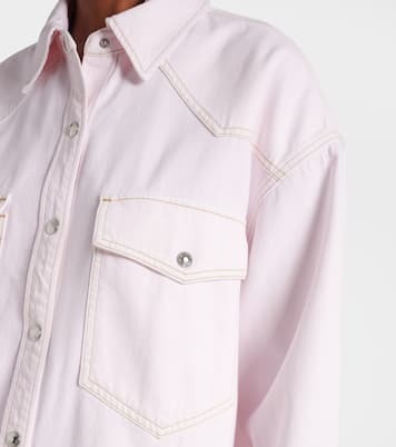 Hemdjacke Lotta aus Denim | Agolde