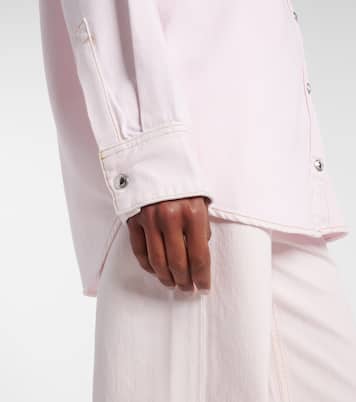 Hemdjacke Lotta aus Denim | Agolde