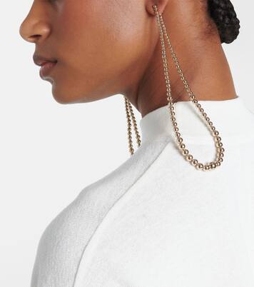 Beaded drop earrings | Alaïa