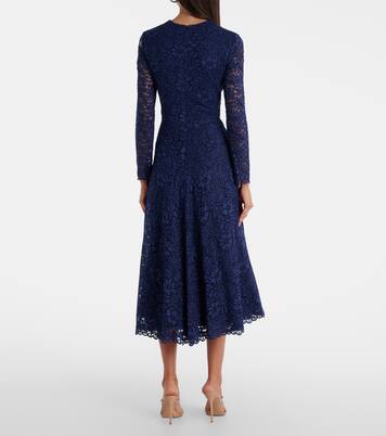 Robe de cocktail Marlena en dentelle à ornements | Costarellos