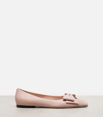Ballerinas Bowow aus Leder | Valentino Garavani