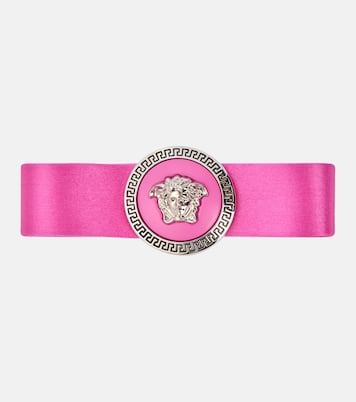 Fermacapelli Biggie Medusa in raso | Versace