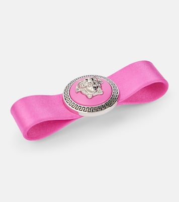 Fermacapelli Biggie Medusa in raso | Versace