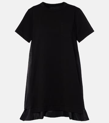 Ruffled cotton minidress | Sacai