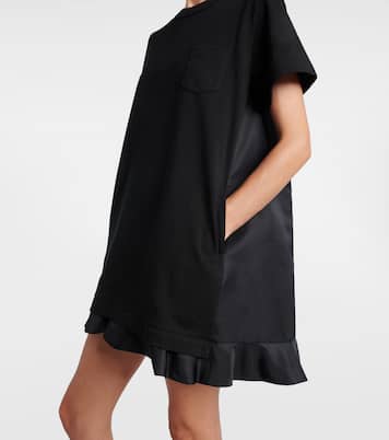 Ruffled cotton minidress | Sacai