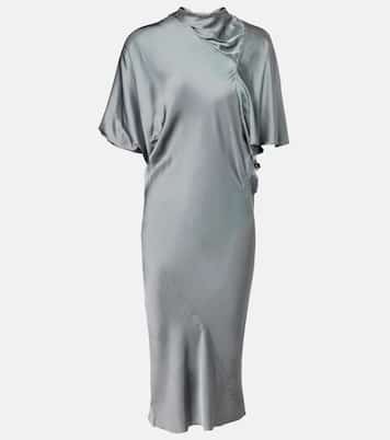 Robe midi en satin | Rick Owens