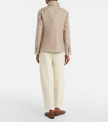 Jacke Traveler Mini aus Leinen und Baumwolle | Loro Piana