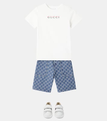 T-Shirt aus Baumwoll-Jersey | Gucci Kids