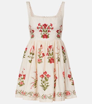 Minikleid Barbara Mini Canna aus Leinen | Agua by Agua Bendita