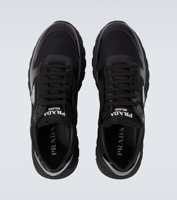 Sneakers aus Re-Nylon und Leder | Prada