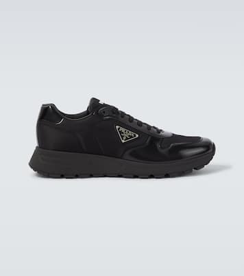 Sneakers aus Re-Nylon und Leder | Prada