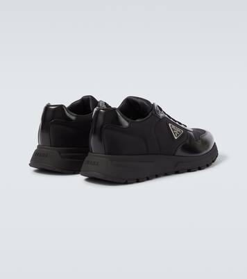 Sneakers aus Re-Nylon und Leder | Prada