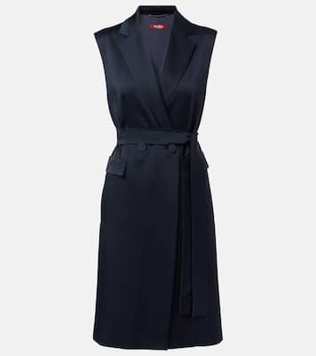 Afgano belted satin jacket | Max Mara