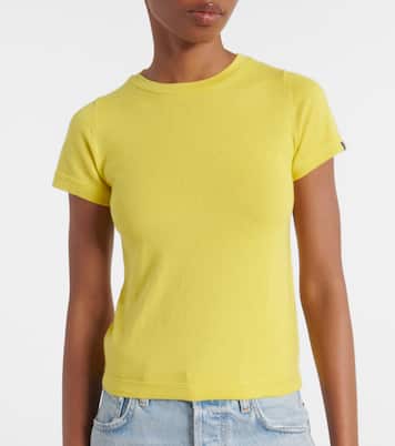 T-Shirt N°292 America aus Baumwolle und Kaschmir | Extreme Cashmere