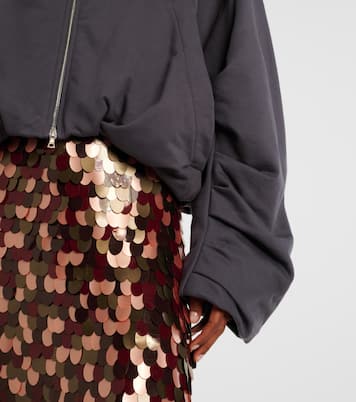 Jacke aus Baumwoll-Jersey | Dries Van Noten