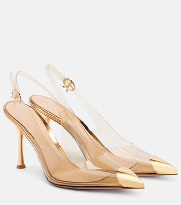 Diana 85 PVC slingback pumps | Gianvito Rossi