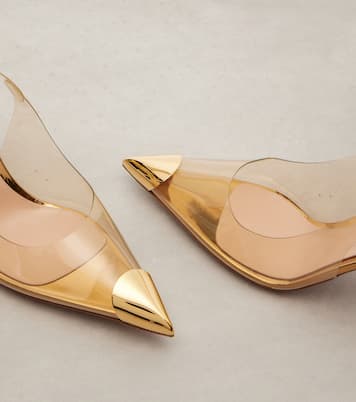 Diana 85 PVC slingback pumps | Gianvito Rossi