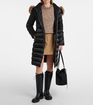 Daunenmantel Leersie mit Shearling | Moncler