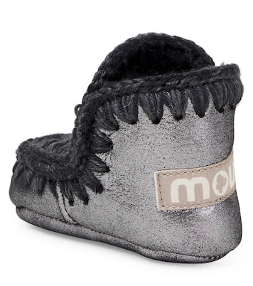 Baby shearling-lined suede boots | Mou Kids