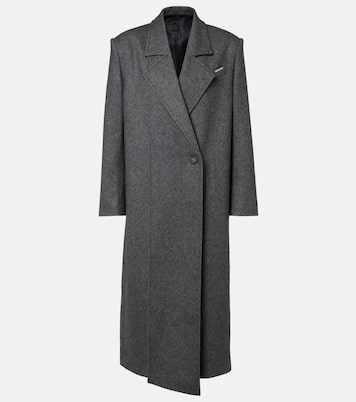 Wool-blend coat | The Attico