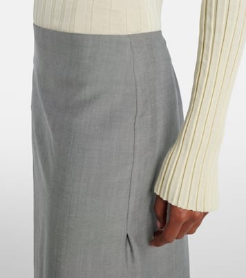 Luna wool pencil skirt | Calvin Klein Collection