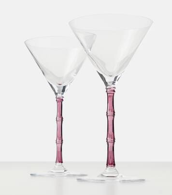 Set de 2 verres à Martini Bamboo | La DoubleJ