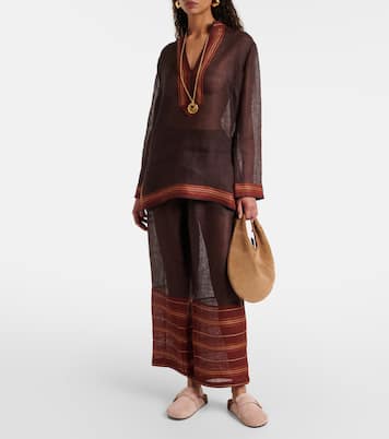 Kaftan aus Leinen | Tory Burch