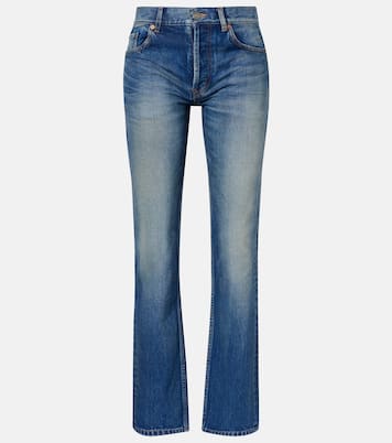 Faded straight jeans | Saint Laurent