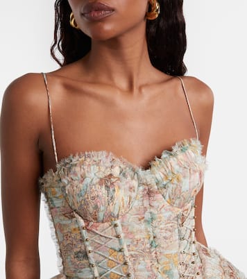 Rebellion floral silk minidress | Zimmermann