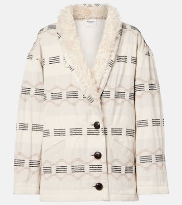 Qayla cotton-blend jacquard jacket  | Marant Etoile