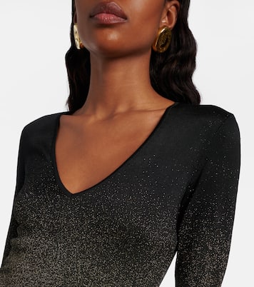 Glitter pleated gown | Roberto Cavalli