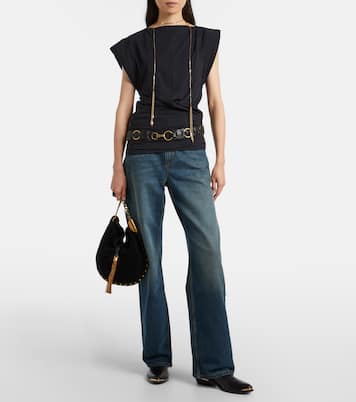 Dromie mid-rise straight jeans | Isabel Marant