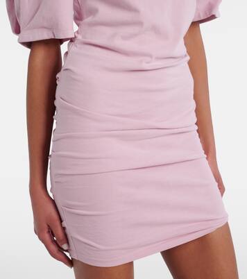 Mylda draped cotton jersey minidress | Isabel Marant