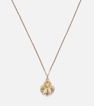 Petite Venus 14kt gold (585/1000) pendant necklace | Mateo