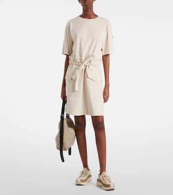 Abito corto in jersey di misto cotone | Moncler