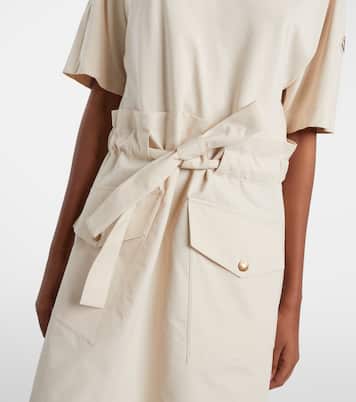 Abito corto in jersey di misto cotone | Moncler