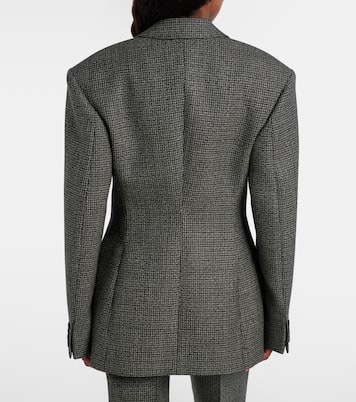 Houndstooth wool suit jacket | Acne Studios