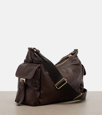 Prada Explore Large leather shoulder bag | Prada