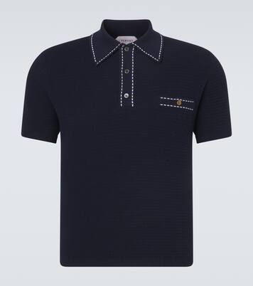 Cotton polo sweater | Versace