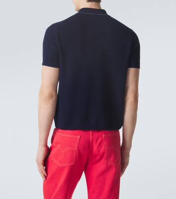 Cotton polo sweater | Versace