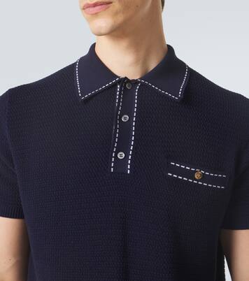 Cotton polo sweater | Versace