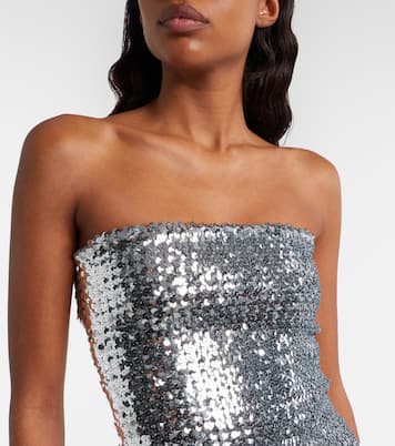 Robe bustier à sequins | Gucci