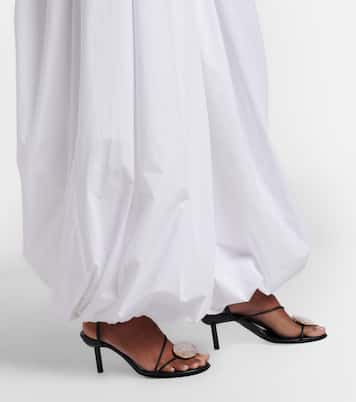 Pantaloni balloon in popeline di cotone | Christopher Esber